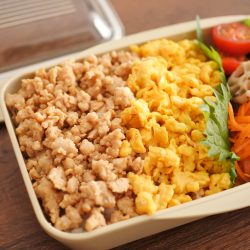 2023.03.22 忙しい朝でも簡単！2色のそぼろ丼【ごとうめしレシピ】