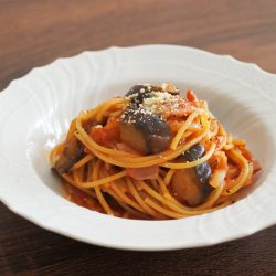 2023.05.15 ワンパンで出来る！なすのトマトパスタ【ごとうめしレシピ】