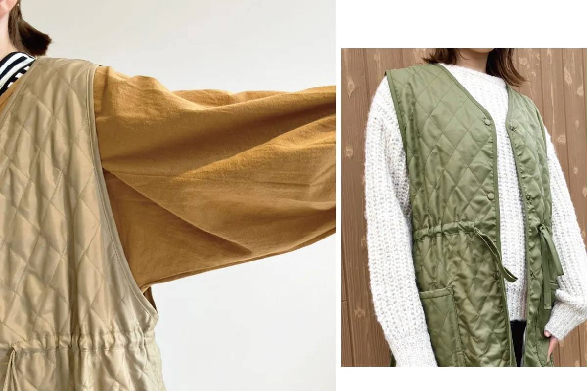 オンセブンデイズオリジナル お洋服みたいな冬のエプロンができ