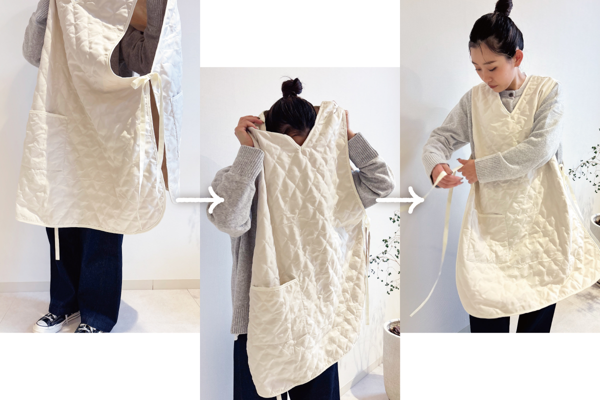 オリジナル2wayエプロン