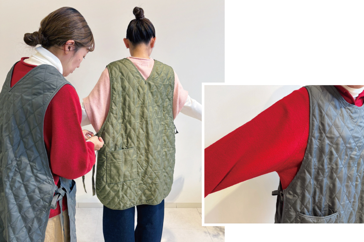 オリジナル2wayエプロン