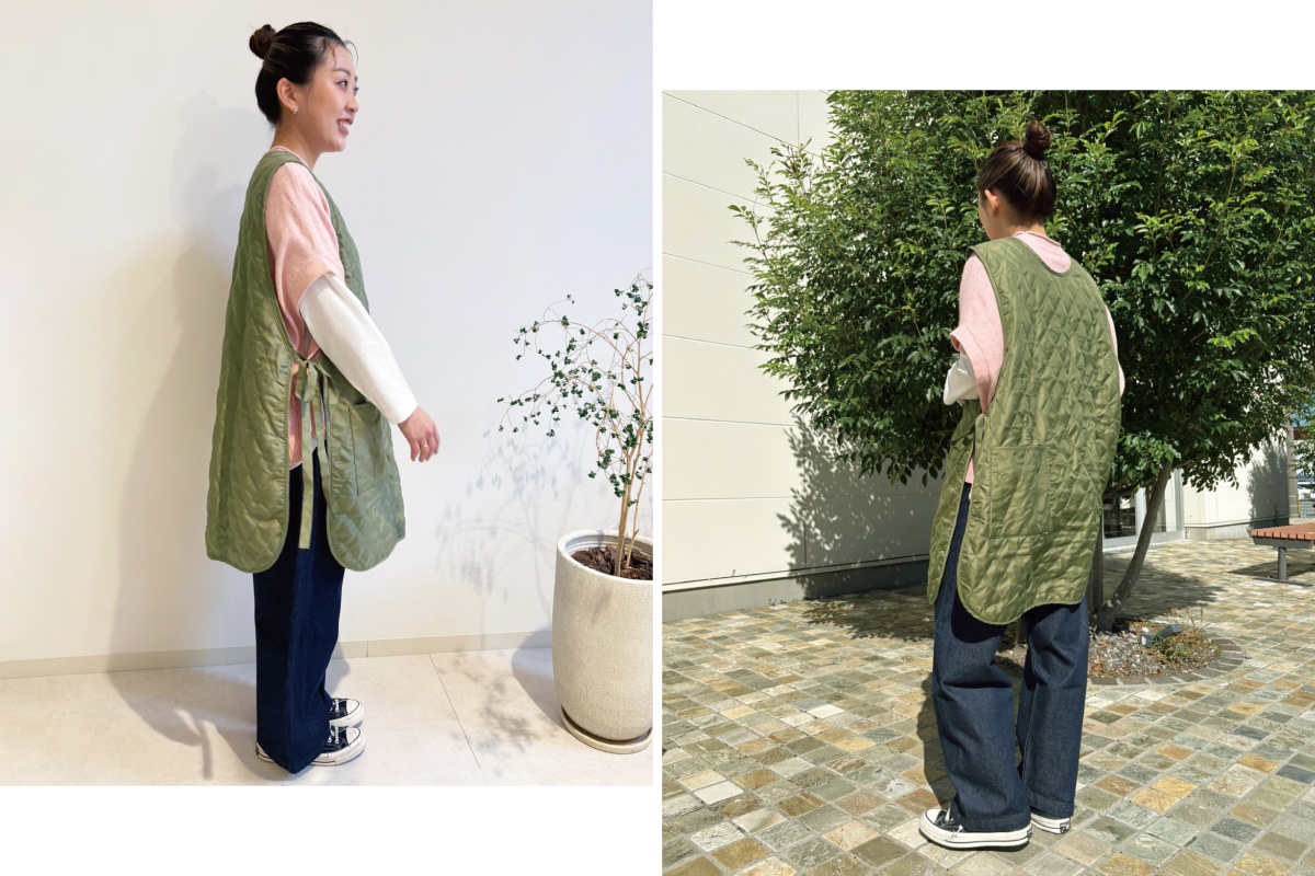 オリジナル2wayエプロン