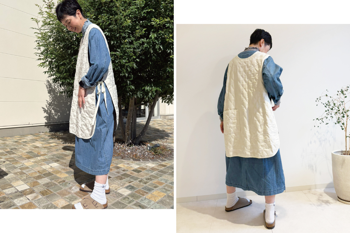 オリジナル2wayエプロン